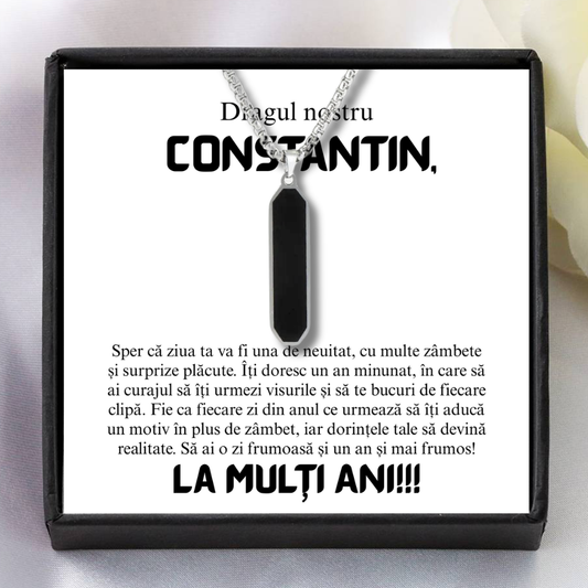 Cadou pt Constantin - Colier Black Diamond