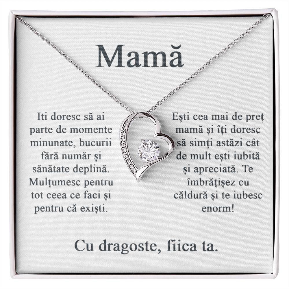 Cadouri Mama Fiica - Colier Inima