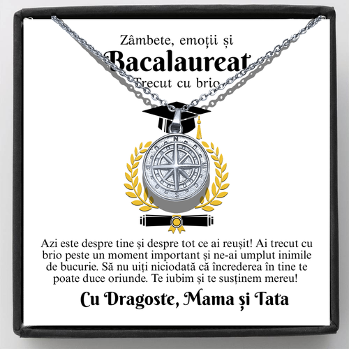 cadou bacalaureat cu urare de la mama