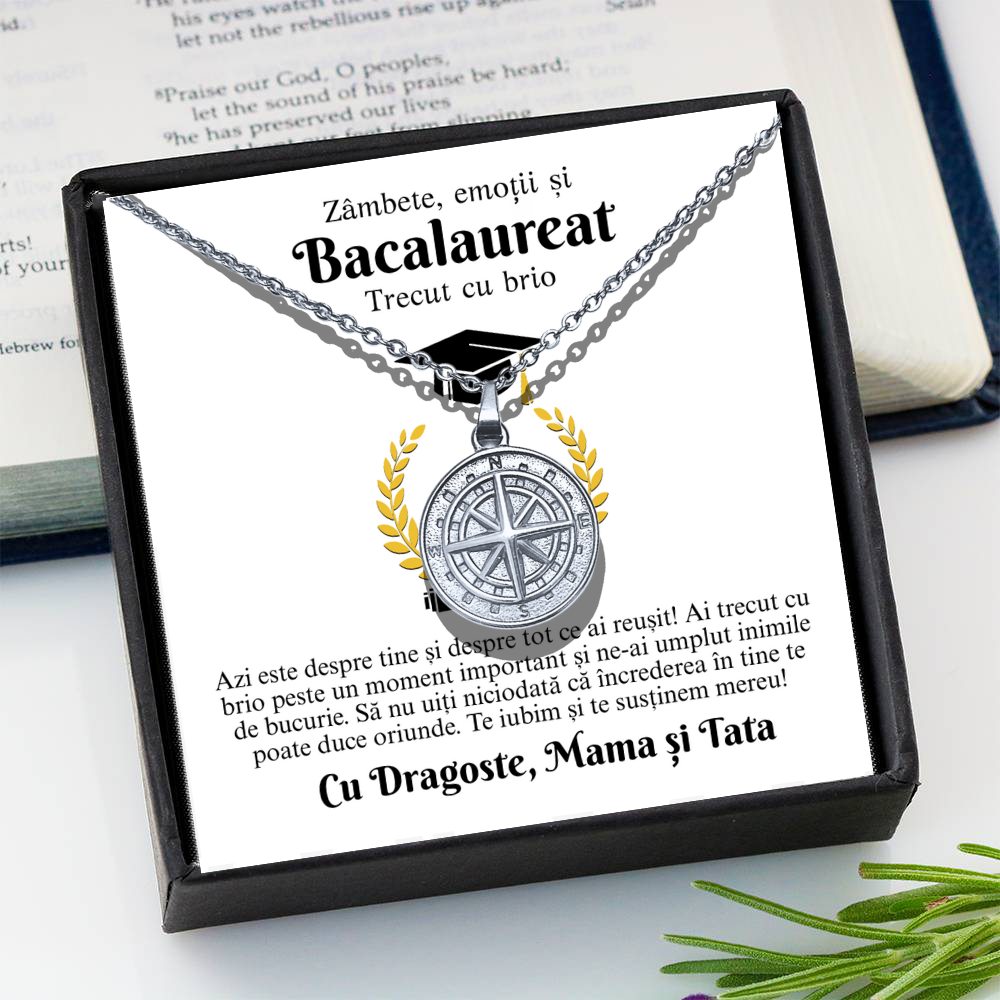 cadou bacalaureat cu urare de la tata
