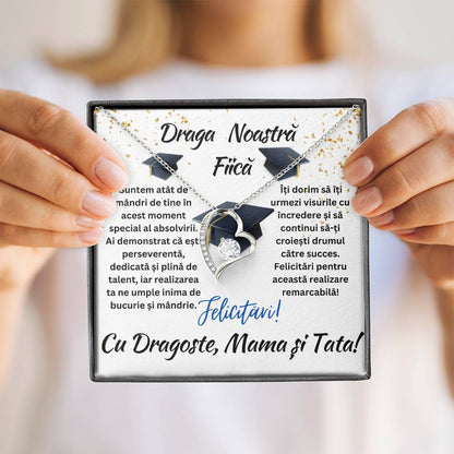 cadou cu mesaj absolvire fiica