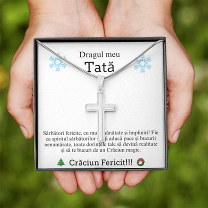 cadou cu mesaj craciun tata