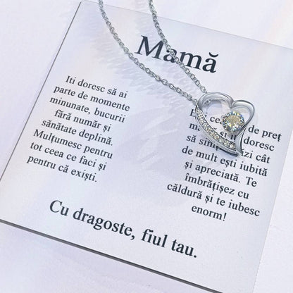 cadou cu mesaj de la fiu