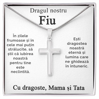 cadou cu mesaj de la mama si tata