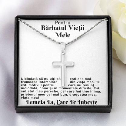 Colier Colier cu mesaj pentru barbati