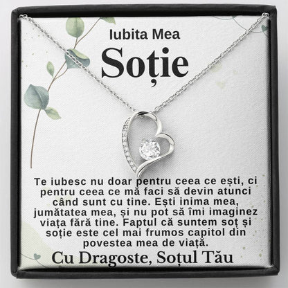 cadou cu mesaj pentru sotie