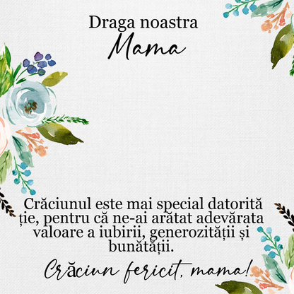 cadou de craciun de la fiu pentru mama