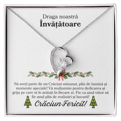 lantisor invatatoare de craciun