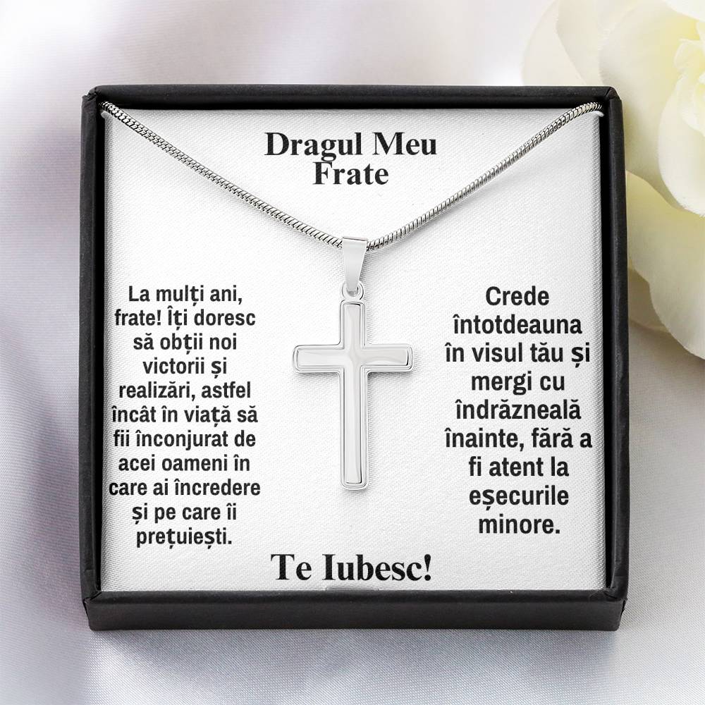 cadou lantisor si cruciulita pentru frate