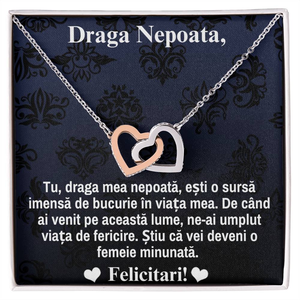 cadou nepoata colier din argint