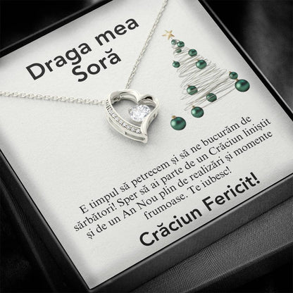 cadou original cu gravura pentru sora craciun