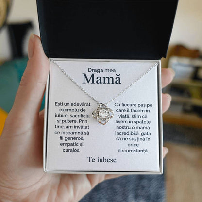 cadou pentru mama,  lantisor cu mesaj