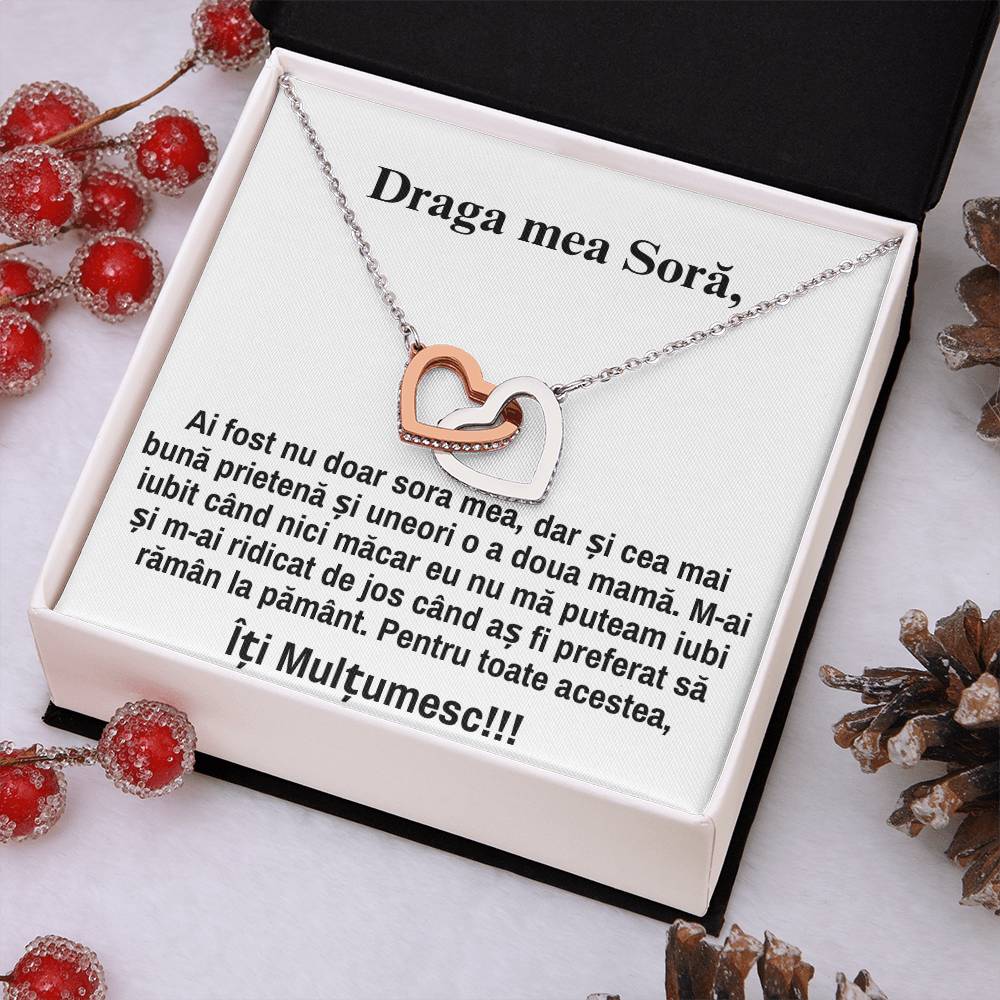 Idei Cadou Sora – Colier Inimi Pereche – Emotiv