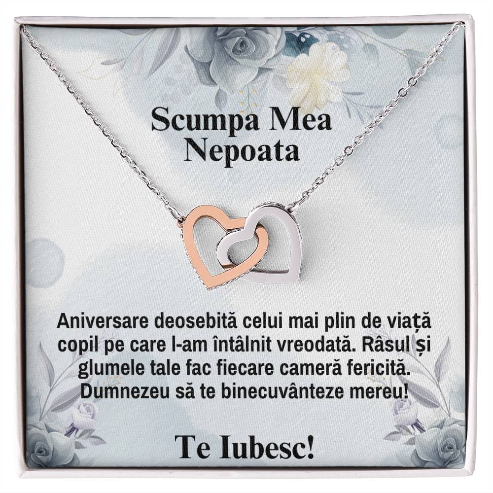 cadou personalizat colier nepoata