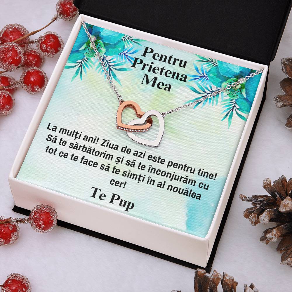 cadou personalizat colier prietena