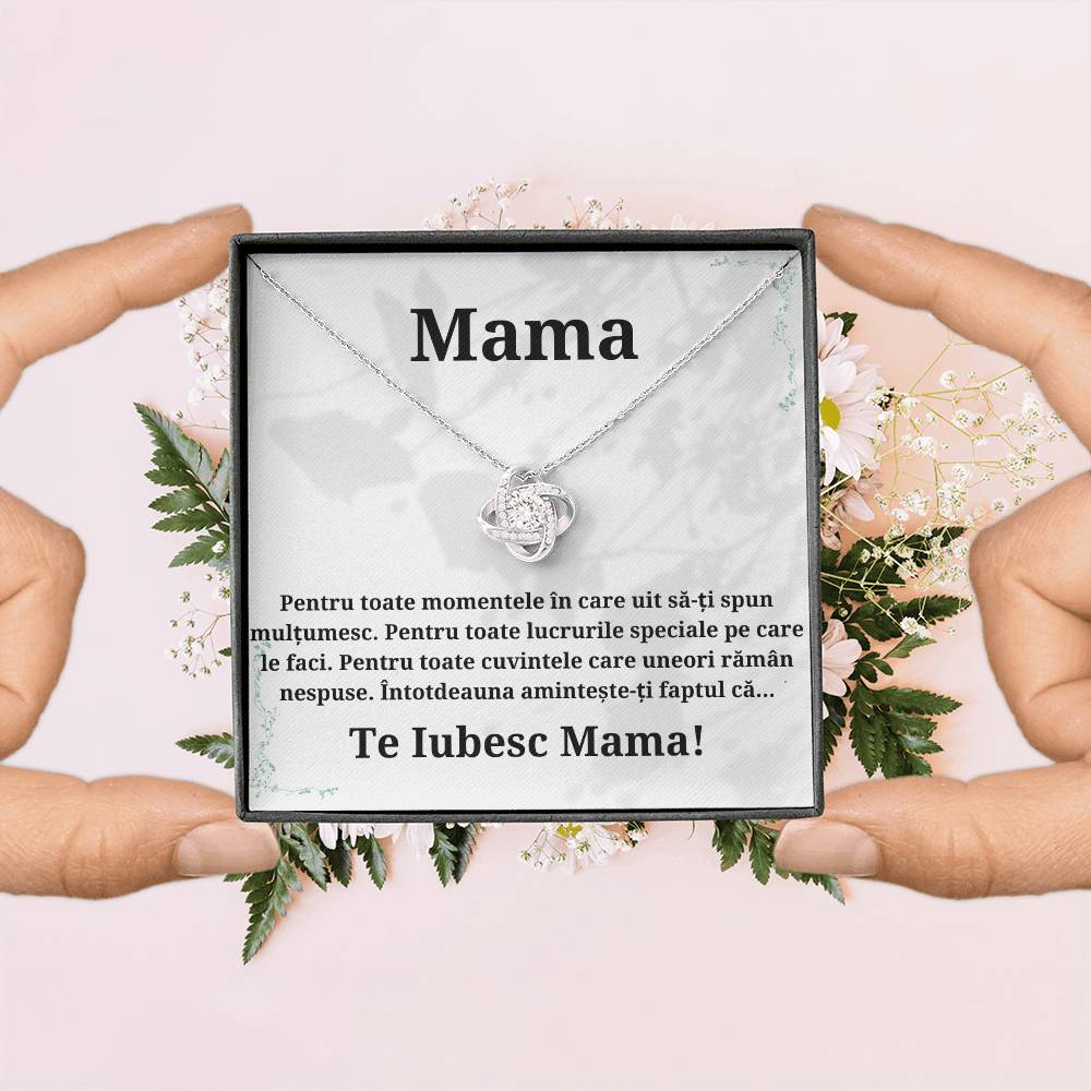 Cadou Mama - Colier Unic Nod al Iubirii – Emotiv