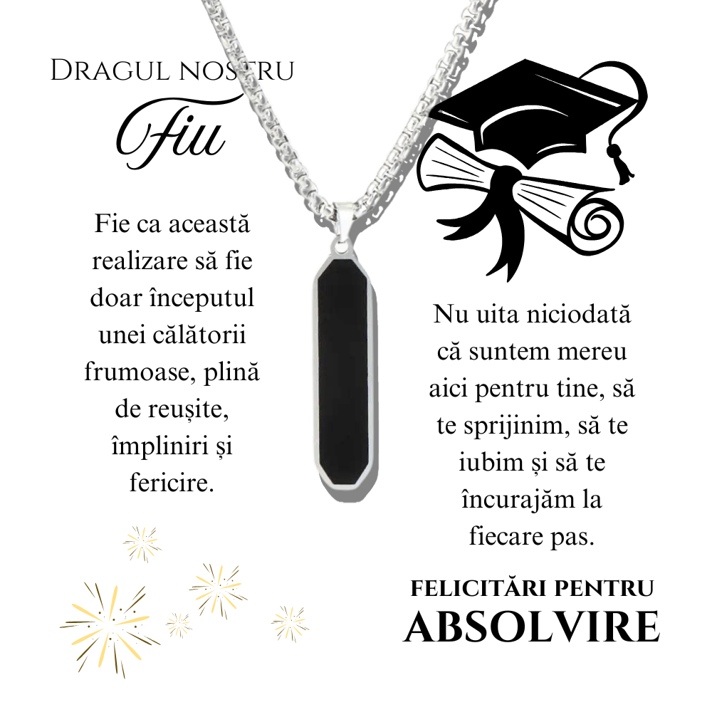 cadou simbolic absolvire fiu
