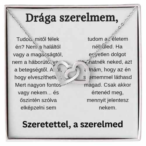 Örökké Együtt – Szívpár Nyaklánc Szeretett Feleségemnek