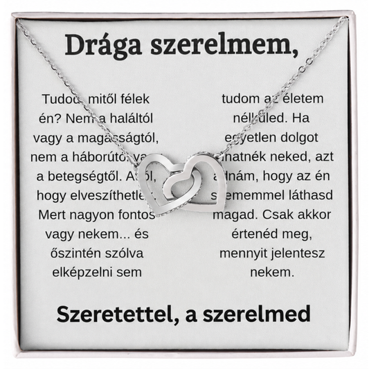 Örökké Együtt – Szívpár Nyaklánc Szeretett Feleségemnek