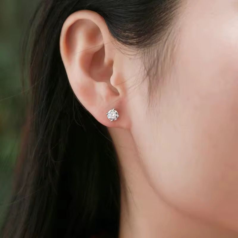Cercei Diamond Sparkle cu Piatră Zirconiu