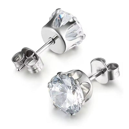 Cercei Diamond Sparkle cu Piatră Zirconiu