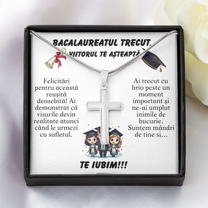 colier cadou bacalaureat