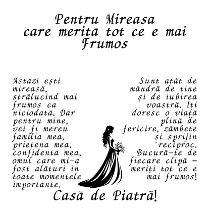 colier cadou special mireasa