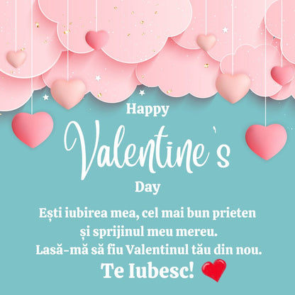 colier gravat cu mesaj iubita 