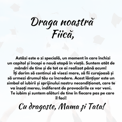 colier gravat fiica absolvire