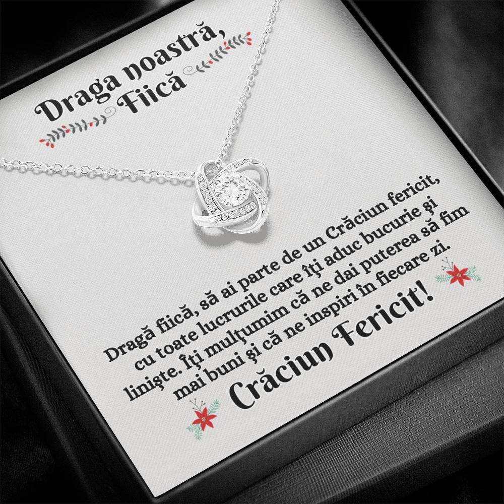 colier gravat fiica craciun