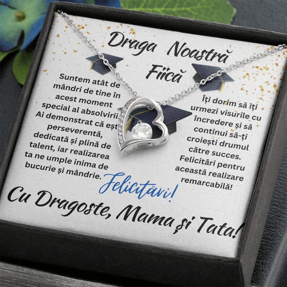colier pentru fiica, lantisor argint fiica, cadou absolvire fiica, cadou de absolvire, cadou pentru fiica mea