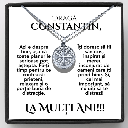 Cadou pentru Constantin - Colier Busola