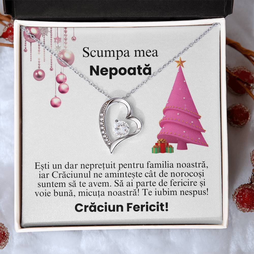 lantisor cadou craciun pentru nepoata