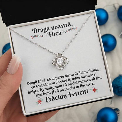 lantisor cadou fiica craciun
