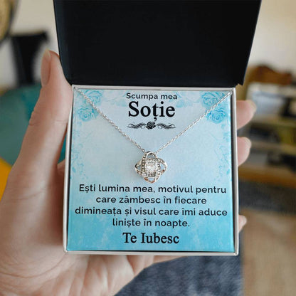 lantisor cu pandantiv pentru sotie