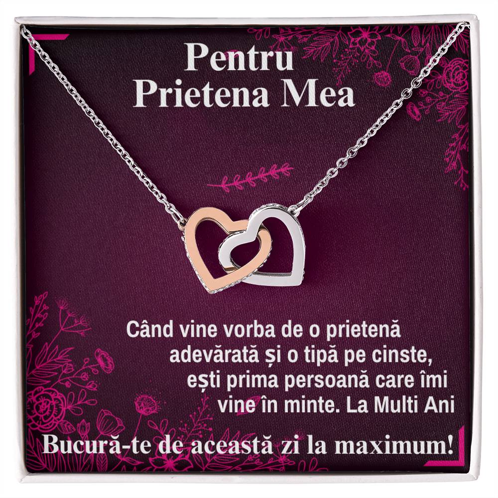 lantisor gravat - cadou pentru prietena