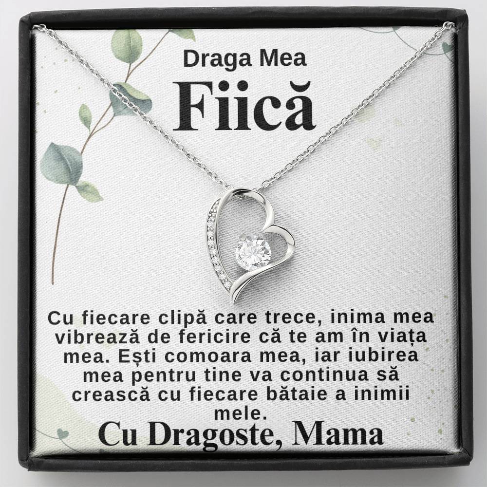 lantisor gravat pentru fiica