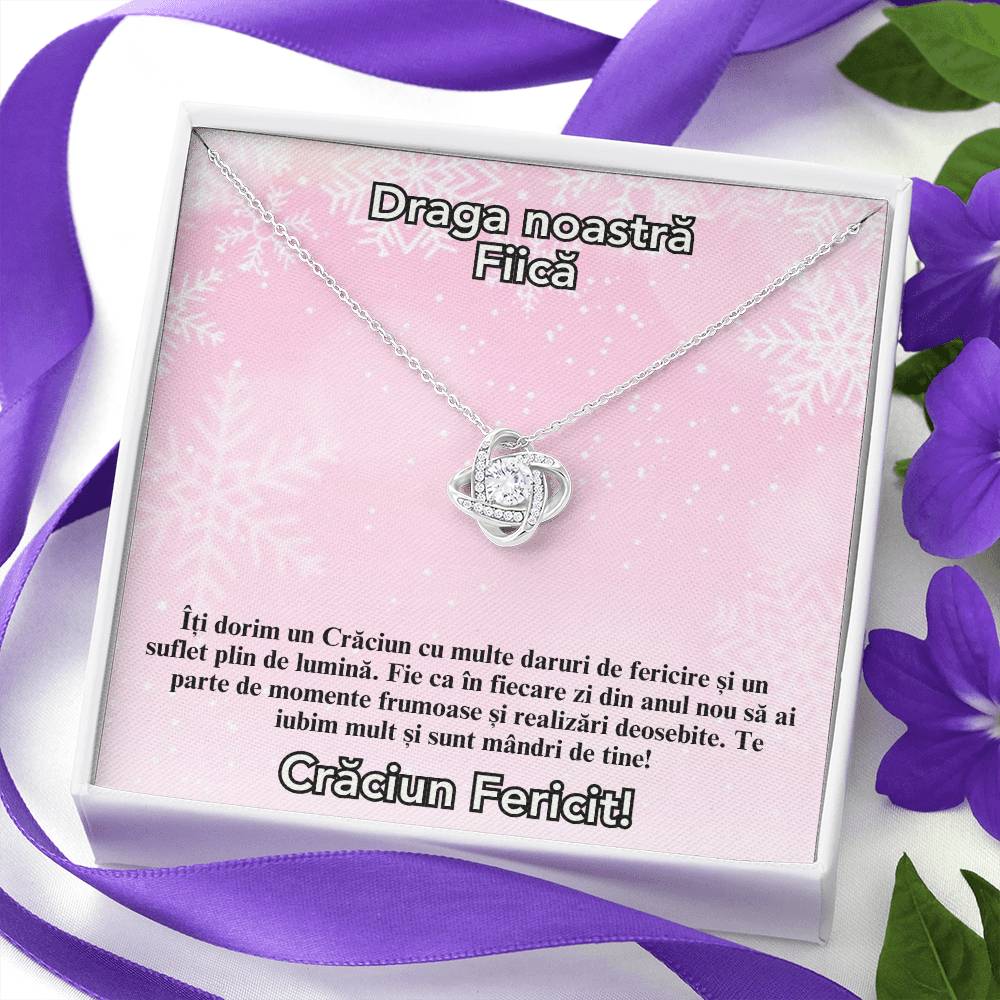 lantisor personalizat pentru fiica craciun