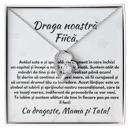 pandantiv personalizat fiica absolvire