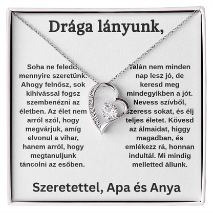 Szeretetünk jelképe lányunknak – Anyától és Apától