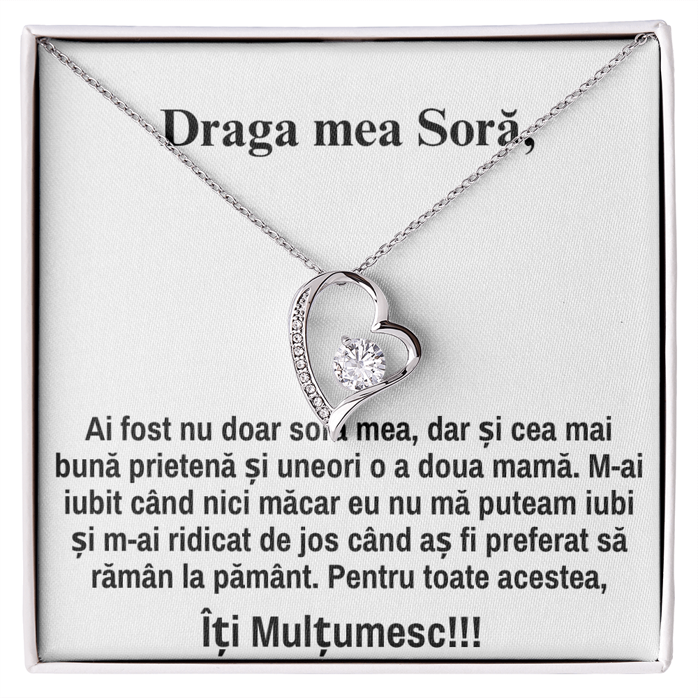 Cadou Pentru Sora – Lănțișor Love Heart
