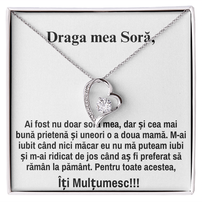 Cadou Pentru Sora – Lănțișor Love Heart