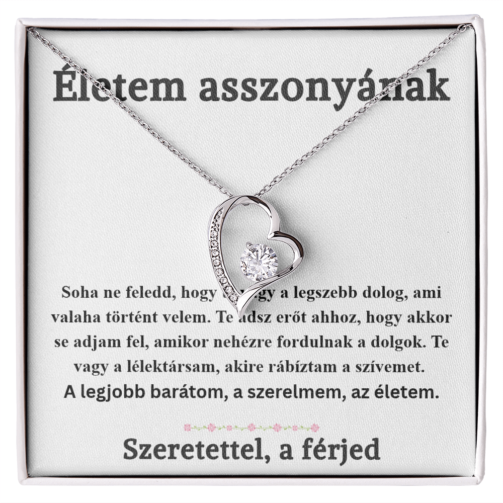 Egy Szív, Örök Szerelem – Szív Medálos Nyaklánc Szerelmemnek