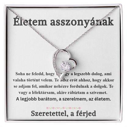 Egy Szív, Örök Szerelem – Szív Medálos Nyaklánc Szerelmemnek