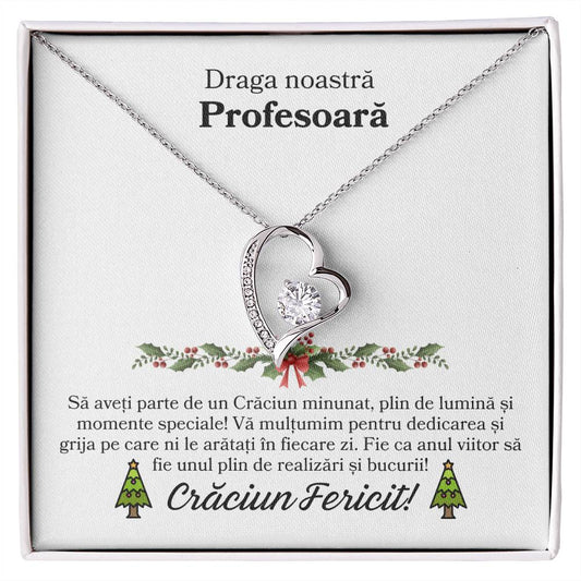 Cadou de Craciun pentru Profesoara