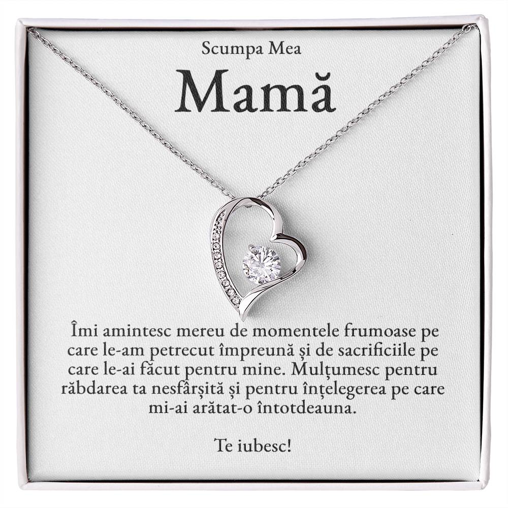 Bijuterie pentru mama - Colier Heart Love