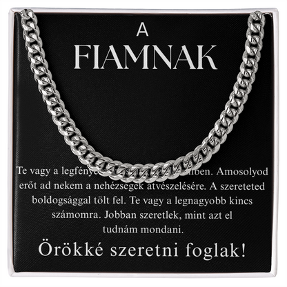 Ajándék szeretett fiamnak