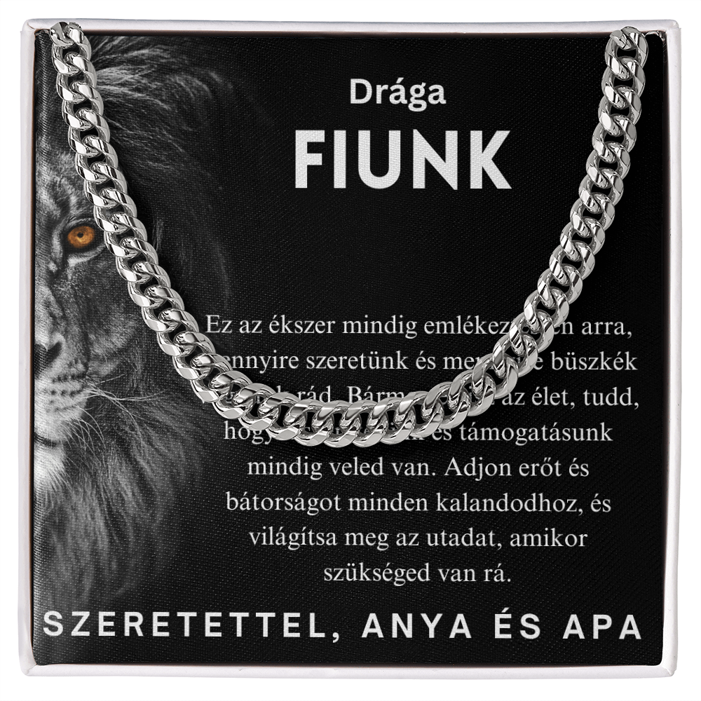 Ajándék a fiunknak
