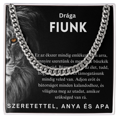 Ajándék a fiunknak