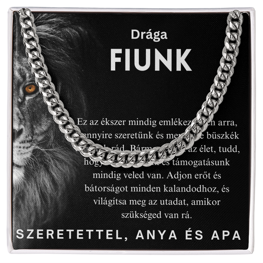 Ajándék a fiunknak